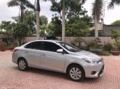 Cần bán gấp Toyota Vios E 2016, màu bạc ít sử dụng