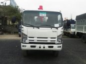Xe tải Isuzu tải trọng 7 tấn gắn cẩu UNIC 370 3 tấn 4 đoạn tại Hà Đông