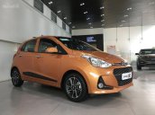 Hyundai Grand i10 số sàn màu cam xe giao ngay trước tết, giá KM kèm quà tặng có giá trị, hỗ trợ vay LS ưu đãi. LH: 0903175312