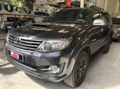 Bán xe Toyota Fortuner 2.5G đời 2015, màu xám xe đi ít chất xe còn đẹp, cam kết chất lượng có giảm giá cho khách hàng