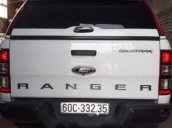 Bán Ford Ranger AT đời 2017, màu trắng, xe đang chạy rất ổn định