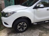 Bán Mazda BT 50 AT nhập khẩu, full option, đời 2017, xe gia đình như xe mới, màu trắng