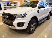 Bán Ford Ranger 2 cầu Biturbo đời 2018, màu trắng, nhập khẩu