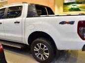 Bán Ford Ranger 2 cầu Biturbo đời 2018, màu trắng, nhập khẩu