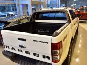 Bán Ford Ranger 2 cầu Biturbo đời 2018, màu trắng, nhập khẩu