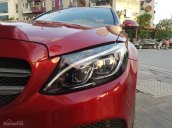 Cần bán xe Mercedes C300 AMG đời 2016 màu đỏ, biển Hà Nội