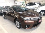 Cần bán gấp Toyota Corolla Altis 1.8G AT 2017, màu nâu, xe đẹp 