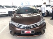 Cần bán gấp Toyota Corolla Altis 1.8G AT 2017, màu nâu, xe đẹp 