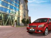 Bán xe Chevrolet Aveo LTZ sản xuất 2018, màu đỏ