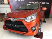 Bán Toyota Wigo nhận xe ngay trước tết, giá tốt nhất miền Nam, màu cam, nhập khẩu