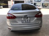 Bán Ford Fiesta Titamium sedan 1.5AT màu bạc, số tự động, sản xuất 2015, biển tỉnh đi đúng 63000km
