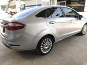 Bán Ford Fiesta Titamium sedan 1.5AT màu bạc, số tự động, sản xuất 2015, biển tỉnh đi đúng 63000km
