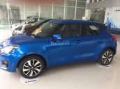 Bán Suzuki Swift GLX 2018, màu xanh, nhập khẩu, giá tốt, xe giao ngay. 0985.547.829