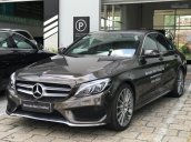 Bán xe Mercedes C300 AMG đời 2018, màu nâu, xe nhập