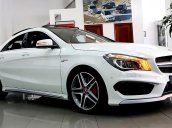 Bán Mercedes CLA 45 AMG 4Matic 2018, màu trắng, nhập khẩu