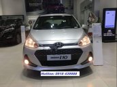 Bán xe Hyundai Grand i10 AT đời 2018, màu bạc