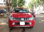 Bán Mitsubishi Triton 2017 máy dầu, màu đỏ, số sàn, xe đẹp hơn cả mới