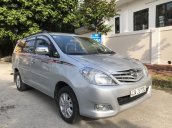 Bán Toyota Innova 8 chỗ đời 2009 G xịn, số sàn, máy gầm đại chất, giá cả hợp lý