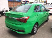 Bán Hyundai i10 1.2 MT Base màu xanh Mai Linh giao ngay, 100tr nhận xe