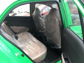 Bán Hyundai i10 1.2 MT Base màu xanh Mai Linh giao ngay, 100tr nhận xe