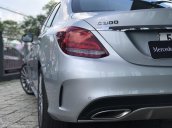 Bán Mercedes C300AMG năm sản xuất 2018, màu bạc, nhập khẩu nguyên chiếc