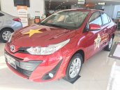 Bán xe Toyota Vios năm sản xuất 2018, màu đỏ, giá tốt