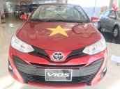 Bán xe Toyota Vios năm sản xuất 2018, màu đỏ, giá tốt