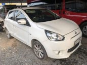 Cần bán lại xe Mitsubishi Mirage AT 2015, màu trắng, nhập khẩu nguyên chiếc  