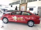 Bán xe Toyota Vios năm sản xuất 2018, màu đỏ, giá tốt