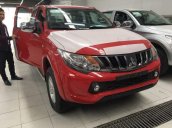 Bán xe Mitsubishi Triton 4x2 MT năm sản xuất 2018, màu đỏ, xe nhập