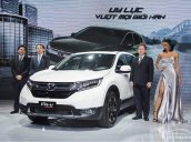 Bán Honda CR V năm sản xuất 2018, màu trắng, nhập khẩu Thái Lan, 973 triệu