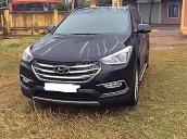 Bán Hyundai Santa Fe đời 2018, màu đen