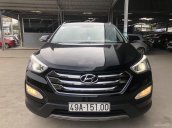 Bán Hyundai Santafe 4WD 2.4AT máy xăng màu đen VIP số tự động 2 cầu sản xuất 2015