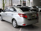 Bán Toyota Vios E 1.5MT màu bạc số sàn sản xuất 2016 biển Sài Gòn đi 63000km