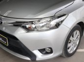 Bán Toyota Vios E 1.5MT màu bạc số sàn sản xuất 2016 biển Sài Gòn đi 63000km