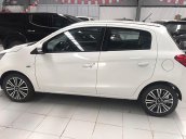 Bán Mitsubishi Mirage 1.2 CVT Eco đời 2018, màu trắng, nhập khẩu