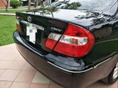 Bán gấp Toyota Camry AT 3.0V 2002, màu đen chính chủ, giá tốt