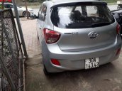 Cần bán xe Hyundai Grand i10 năm sản xuất 2014, màu bạc, nhập khẩu