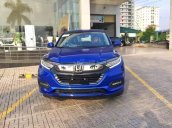 Bán Honda HR-V L năm 2018, màu xanh lam, nhập khẩu nguyên chiếc. Tặng: Phim cách nhiệt, camera hành trình