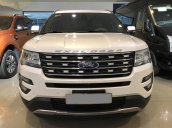 Bán Ford Explorer 2.3L Ecoboost 2017, màu trắng, hỗ trợ trả góp