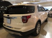 Bán Ford Explorer 2.3L Ecoboost 2017, màu trắng, hỗ trợ trả góp