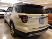 Bán Ford Explorer 2.3L Ecoboost 2017, màu trắng, hỗ trợ trả góp