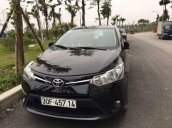 Bán gấp Toyota Vios năm 2015, màu đen, xe gia đình