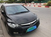 Bán xe Honda Civic 1.8 2008, màu đen, nhập khẩu, 290tr