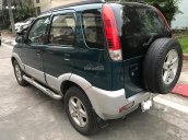 Bán xe Daihatsu Terios MT 4WD 1.3 đời 2003, máy xăng 2 cầu điện, màu xanh dưa, biển HN, tên tư nhân