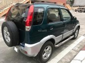 Bán xe Daihatsu Terios MT 4WD 1.3 đời 2003, máy xăng 2 cầu điện, màu xanh dưa, biển HN, tên tư nhân