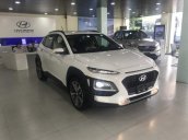 Bán xe Hyundai Kona 1.6AT Turbo đời 2018, màu trắng