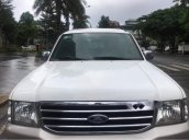 Cần bán Ford Everest 2.5MT đời 2006, màu trắng số sàn