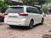 Bán Toyota Sienna Limited AWD 3.5 2018, màu trắng, nhập Mỹ