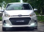 Cần bán xe Hyundai Grand i10 2018, màu bạc, đủ màu giao toàn quốc